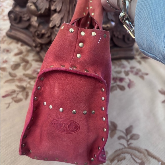 **Flash Sale** Celine Studded Coral Boogie Top Handle Bag - Picture 3 of 7